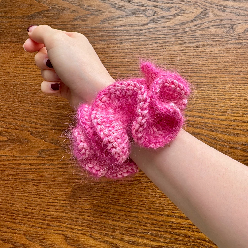 Peony Cloud Scrunchie