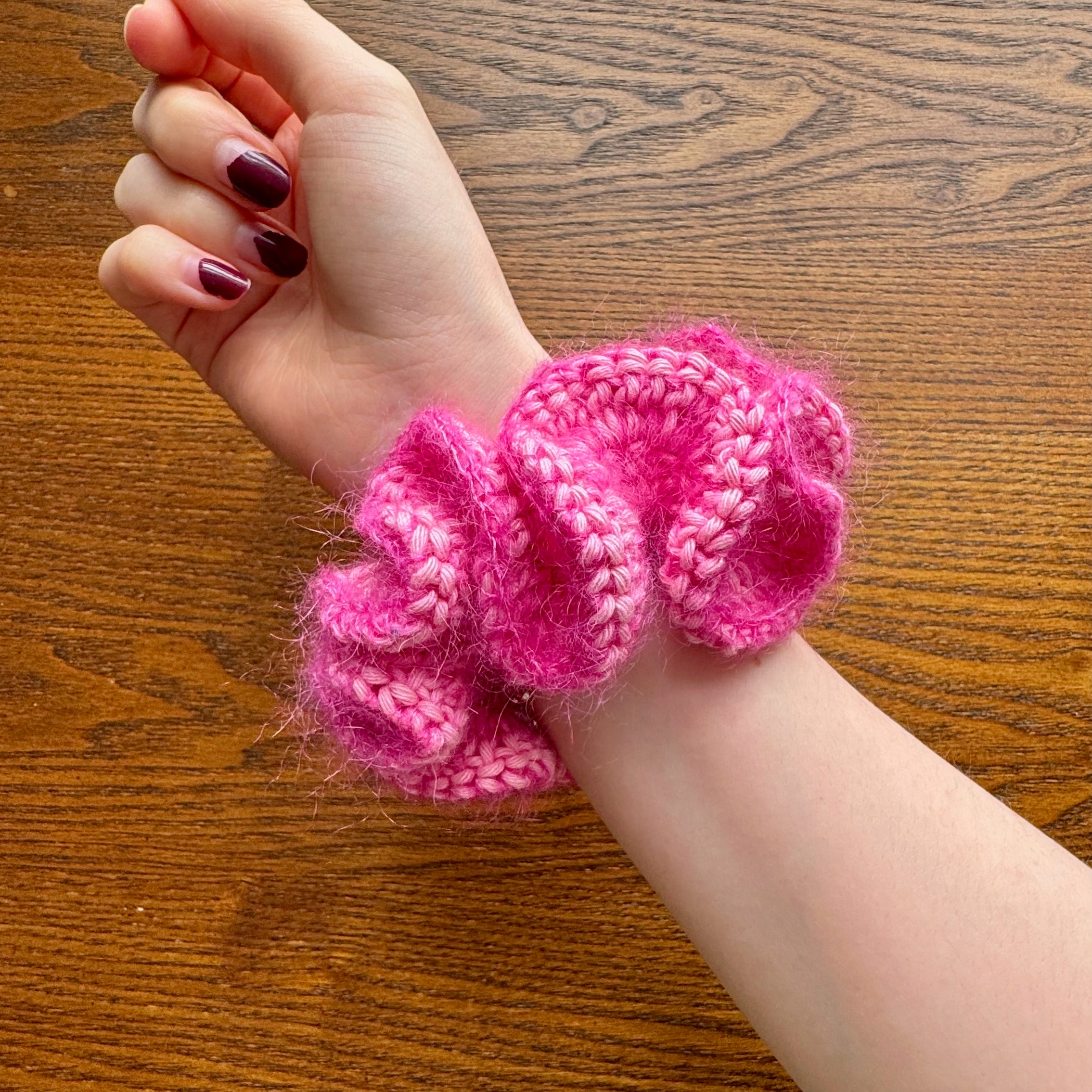 Peony Cloud Scrunchie