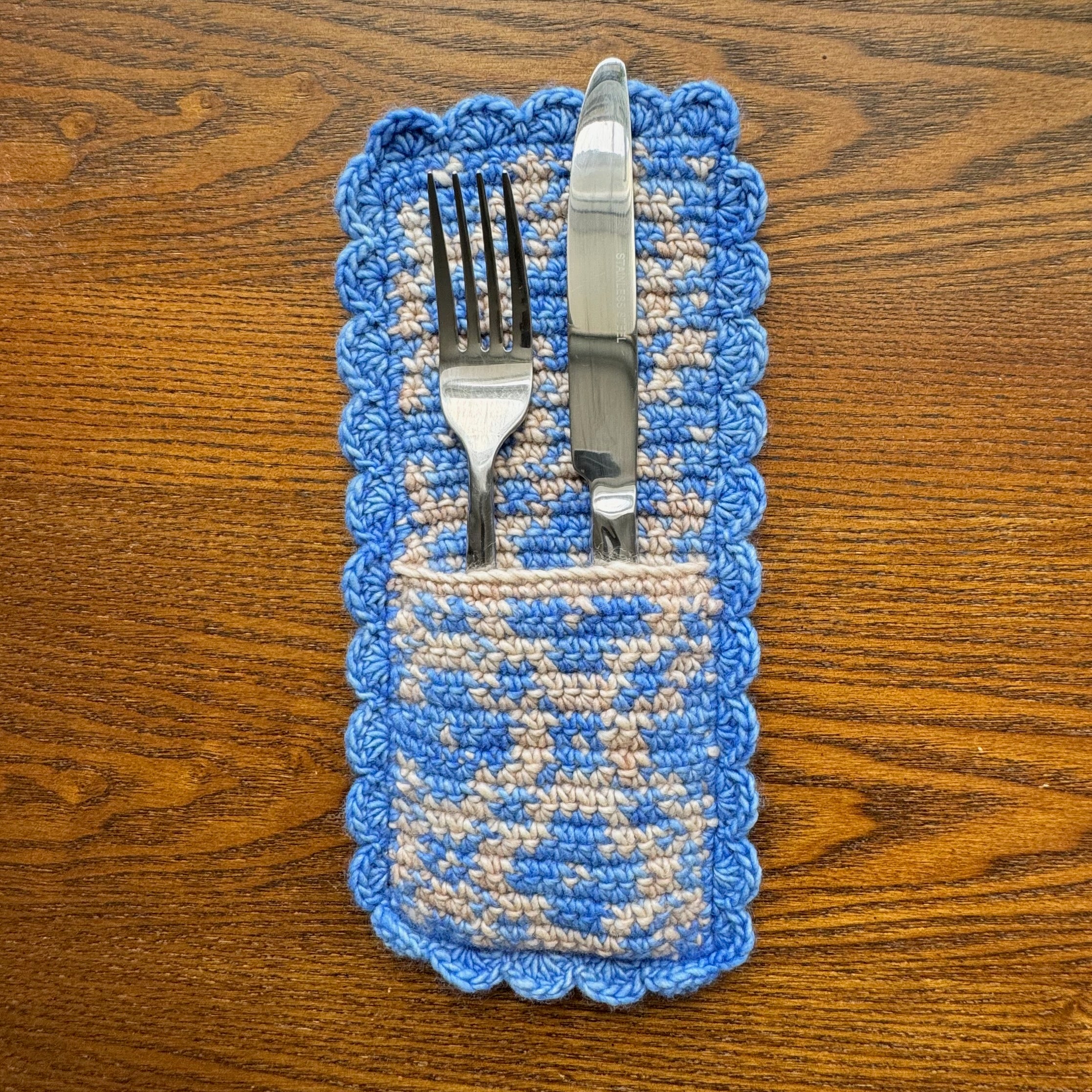 Floral Cutlery Sleeve